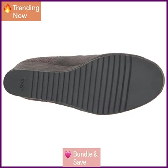 Women's Ankle Boots with Memory Foam, Wedge Heel, Size 5-12 - Picture 5 of 8